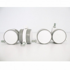 Juego de ruedas muebles bañera goma de Micuna